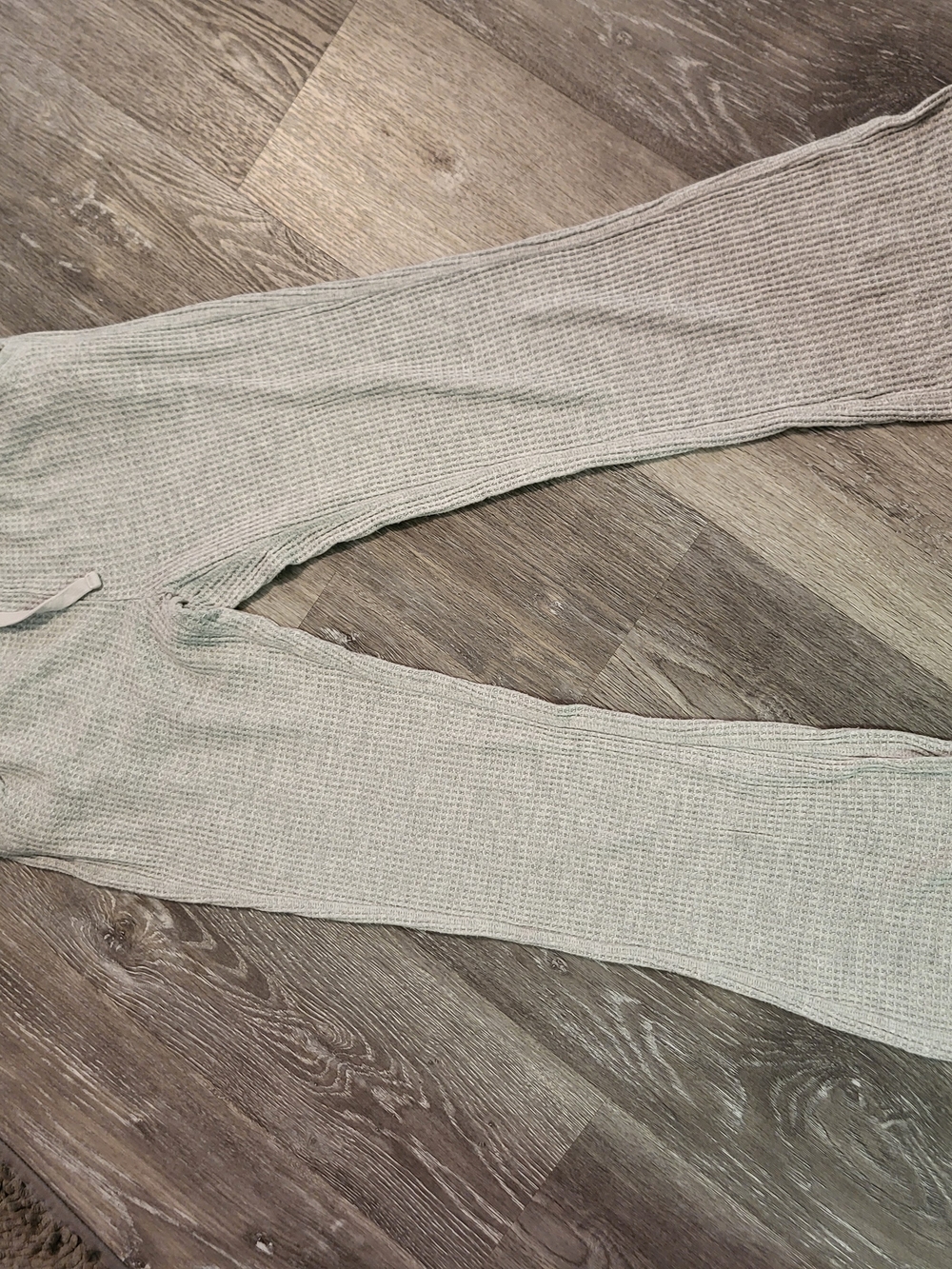 Vintage y2k Aeropostale Women's Waffle Flare Lounge Pants Size Small